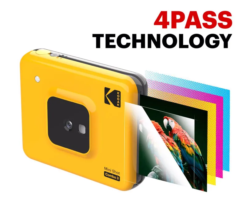 Kodak Mini Shot Combo 3 Retro Camera and Printer WHITE-1